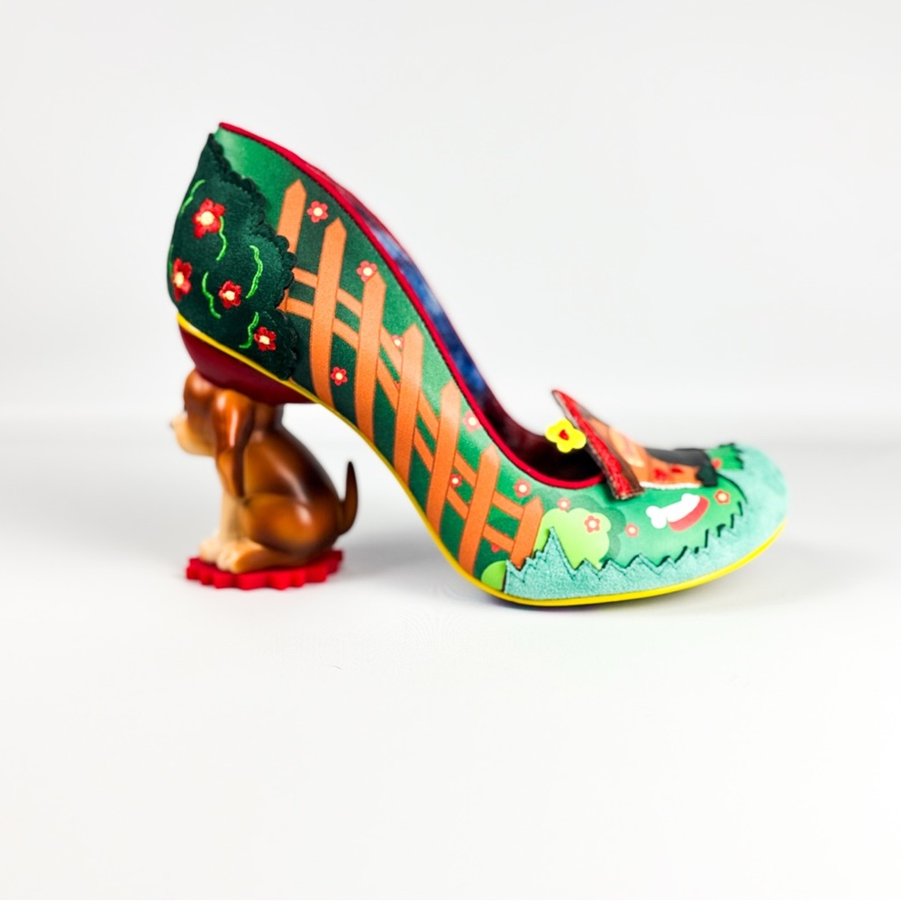 Irregular Choice “Top Dog” Bulldog & Beagle Heels – Sculpted Puppy Heel Design